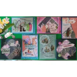 Handgefertigte Osterkarte mit Umschlag – Individuell & Einzigartig