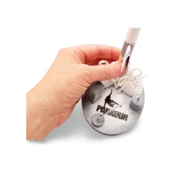 Handgefertigte Parkour Holzfigur – Kreatives Geschenk und Geldidee für Sportler