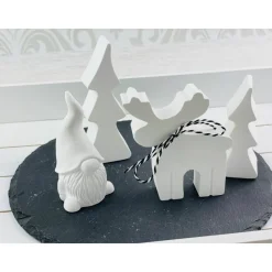 Handgefertigter Deko-Tannenbaum aus Keraflott – Stilvolle Weihnachtsdeko