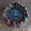 Handgefertigter Gothic-Schädel Aschenbecher