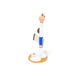 Handgefertigtes Geldgeschenk Tischtennisspieler – Originelle Holzfigur zum Geburtstag