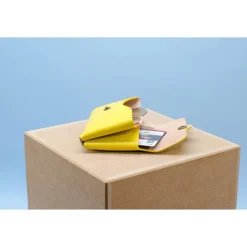 Handgefertigtes Leder Portemonnaie für Frauen und Männer cir. 11x7x1,5cm - Kleiner Kartenhalter