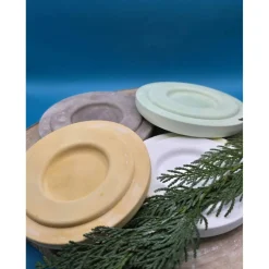 Handgegossene Raysin-Lichtkuppel in Pastell – Einzigartige Deko & sanftes Licht für dein Zuhause / gross / Sterne