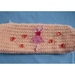 Handgehäkeltes Federmäppchen,Schlampermäppchen