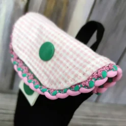 Handgel- / Desinfektionsmittel-Tasche | JOSI – Handmadetasche mit dekorativer Borte | Accessoire für Oktoberfest