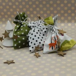 Handgemachte Adventskalender Säckchen zum Befüllen – Nachhaltig, waschbar & wiederverwendbar