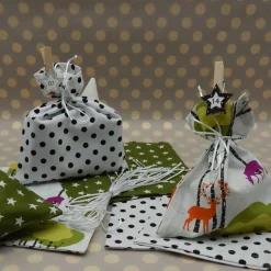 Handgemachte Adventskalender Säckchen zum Befüllen – Nachhaltig, waschbar & wiederverwendbar