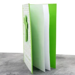 Handgemachte Einladungskarte Konfirmation, Kommunion & Firmung mit Kreuz