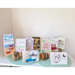 Handgemachte Glückwunschkarte zur Konfirmation / Kommunion