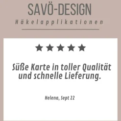 Handgemachte Hufeisen Glückwunschkarte – Einzigartiger Glücksbringer für jeden Anlass