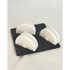 ️Handgemachter Fotokartenhalter im Regenbogendesign – stilvoll, schlicht & vielseitig verwendbar