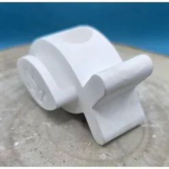 Handgemachter Kerzenhalter Fischform aus Raysin – Deko für Taufe, Kommunion & Konfirmation