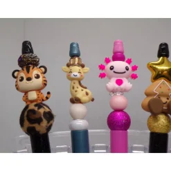 Handgemachter Kugelschreiber mit Dekofigur & Ersatzmine – kreatives Geschenk, Unikat