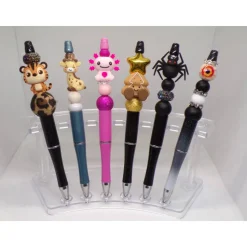 Handgemachter Kugelschreiber mit Dekofigur & Ersatzmine – kreatives Geschenk, Unikat