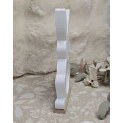 Handgemachter Osterhase aus Raysin mit Anhänger – Frühlings- & Osterdeko, individuell wählbar