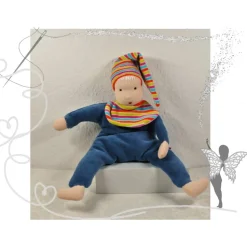 Handgemachtes Babypüppchen – Geschenk zur Geburt & Taufe für die Allerkleinsten