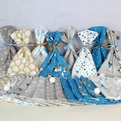 Handgenähter Adventskalender zum Befüllen mit 24 Stoffsäckchen | Advent | Weihnachten