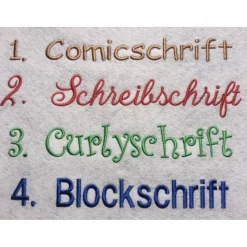 HANDTUCH ( 50 x 100 cm ) + mit Stickmotiv *Triathlon* + Name / Personalisiert
