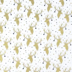 Handykissen / Sitzsack GOLDENES FEST HIRSCH  - Smartphonestütze, Handyhalterung, Kirschkernfüllung | RÄUBERKIND