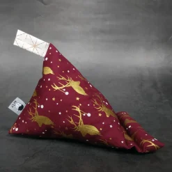 Handykissen / Sitzsack GOLDENES FEST HIRSCH  - Smartphonestütze, Handyhalterung, Kirschkernfüllung | RÄUBERKIND