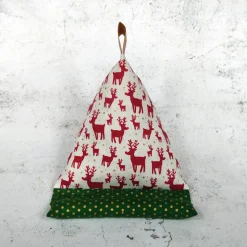 Handykissen / Sitzsack RUDOLF - Smartphonestütze Weihnachten, Handyhalterung, Kirschkernfüllung | RÄUBERKIND