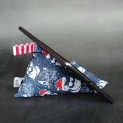 Handykissen / Sitzsack WINTERWALD  - Smartphonestütze Weihnachten, Handyhalterung, Kirschkernfüllung | RÄUBERKIND