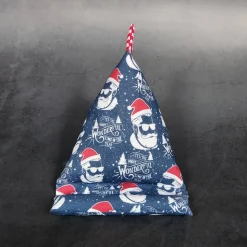 Handykissen / Sitzsack WONDERFUL TIME  - Smartphonestütze Weihnachten, Handyhalterung, Kirschkernfüllung | RÄUBERKIND