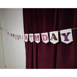 Happy Birthday Girlande/ Wimpelkette