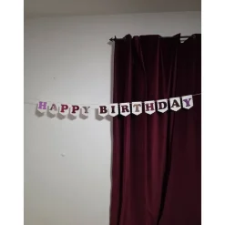Happy Birthday Girlande/ Wimpelkette