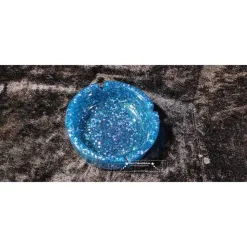 Harz Glitzer dekorativer Aschenbecher