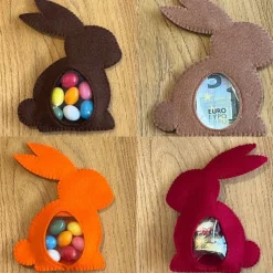 Hase - Häschen sitzend - Osterhase zum befüllen