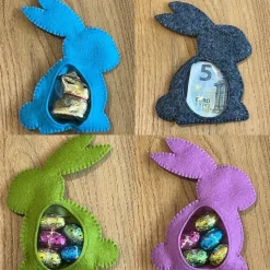 Hase - Häschen sitzend - Osterhase zum befüllen