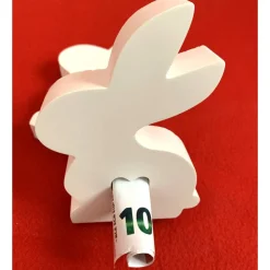 Hase Dekoration, auch für Geldgeschenke geeignet.