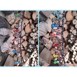 HASE mit Herz oder Frosch als Schlüsselanhänger, Taschenbaumler, Osterdeko ...