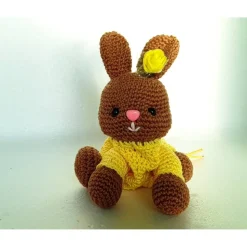 Hase zum Befüllen Zugbeutel Ostern Geschenkidee Kuscheltier Bunny Amigurumi Geschenkverpackung Gutschein Geldgeschenk