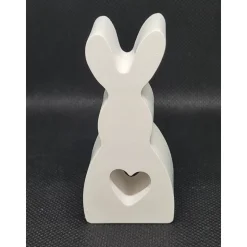 Hasen in 2 Varianten in weiß / schwarz - Pastelltöne möglich