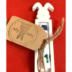 Hasen Sticks für Geldgeschenke oder Süßwaren