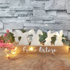 Hasenbande aus Raysin – Handgemachte Osterhasen Deko für dein Zuhause