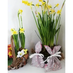 Hasenbeutel Ostermitbringsel Ostersäckchen klein Osterverpackung