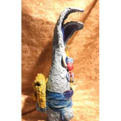 Hasenfigur BABY-BUNNY handgefertigte Künstler-Figur Osterdeko Geschenk zur Geburt Geldgeschenk Osterhase