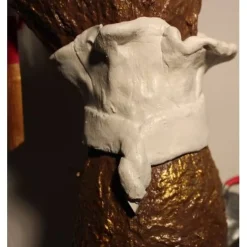 Hasenfigur KOCHHASERL handgefertigte Künstler-Figur Geschenk für Köche Geldgeschenk Essen