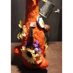 Hasenfigur Osterhase GÄRTNER-HASERL handgefertigte Künstler-Figur Osterdeko Geldgeschenk zu Ostern Osterhase Frühlin