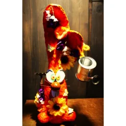 Hasenfigur Osterhase GÄRTNER-HASERL handgefertigte Künstler-Figur Osterdeko Geldgeschenk zu Ostern Osterhase Frühlin