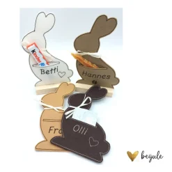Hasenhülle für Schokolade, Geschenkkarten etc.