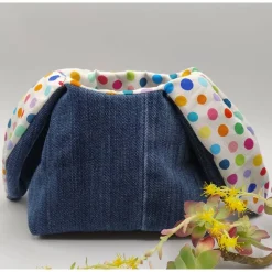 Hasenkörbchen / Geschenkbeutel für Ostern