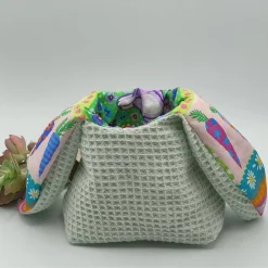 Hasenkörbchen / Geschenkbeutel für Ostern