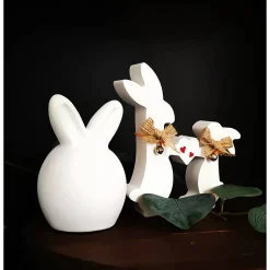 Hasenpaar oder Osterei, Skandi Deko, Auswahl