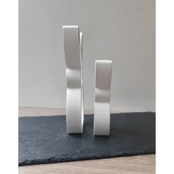 Hasen-Set Reinweiß – 2er Set Hasensilhouetten aus Profiplast 200, zeitlose Osterdeko von PaLuJo Design