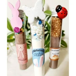 Hasensuppe, Schweizer Trinkschokoladen im Reagenzglas, Mitbringsel, Gastgeschenk, Ostern, Geschenk, Mitgebsel, Give away