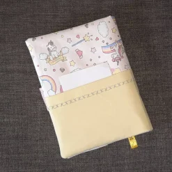 Hausaufgabenheft-Hülle für ein Spiralheft, zur Einschulung, Aufgabenhefthülle für Mädchen